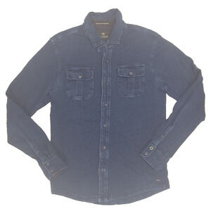 Scotch & Soda Men's Navy Utility Over-Shirt Size M